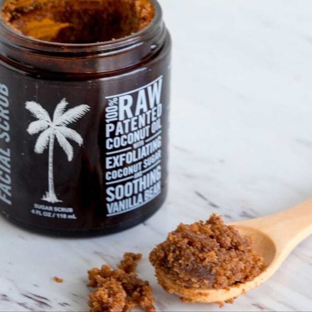SKINNY & Co. Chemical-free, Cruelty-free Natural Facial Sugar Scrub-FREE Solar